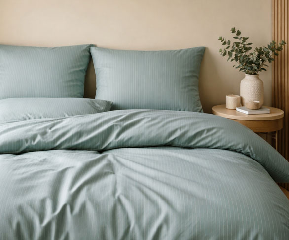 Bild von Bettwäsche