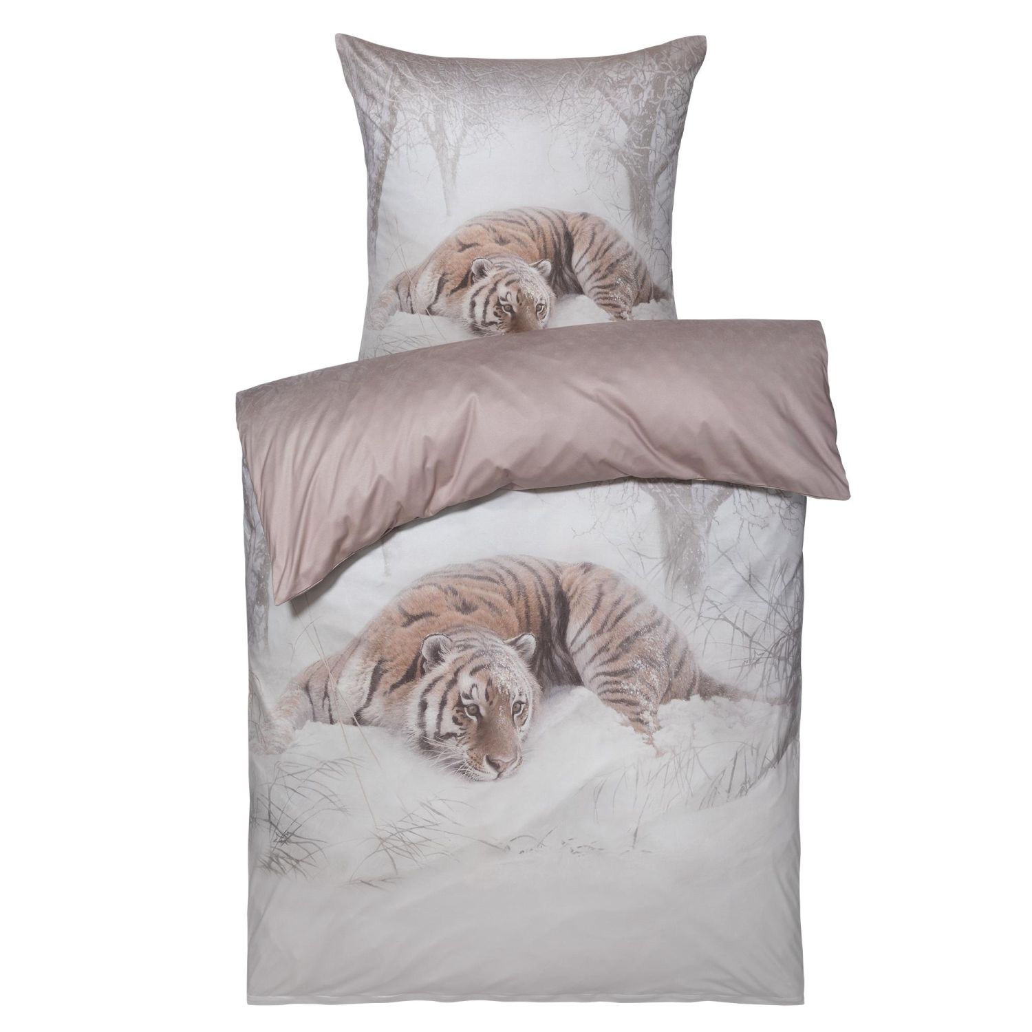 Bettwäsche-Garnitur "Tiger" 