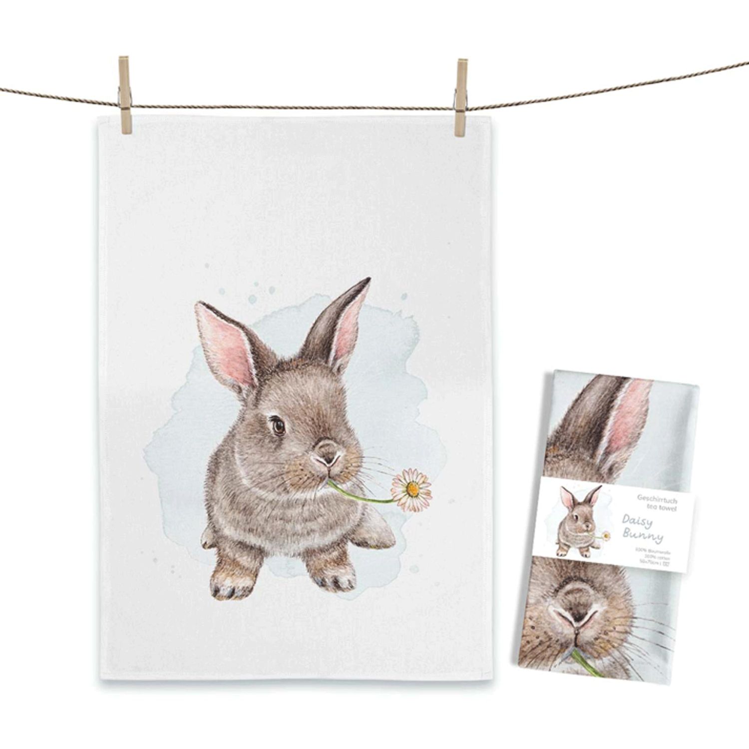 Geschirrtuch "Daisy Bunny"  