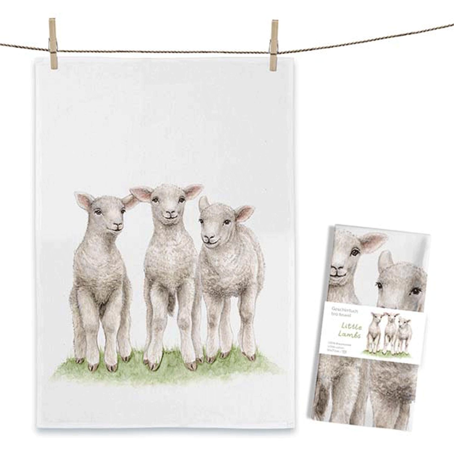 Geschirrtuch "Little Lambs" 