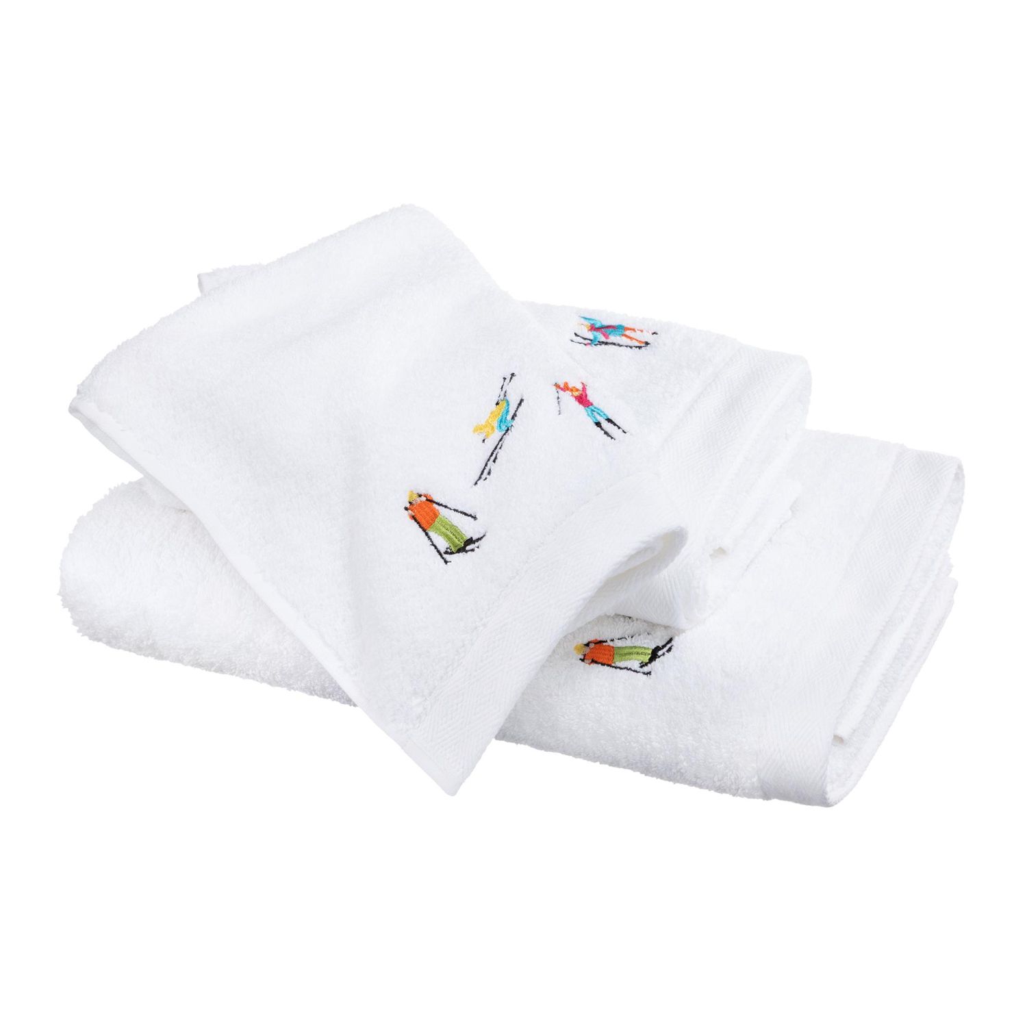 Frottierserie "Mini Skifahrer" 