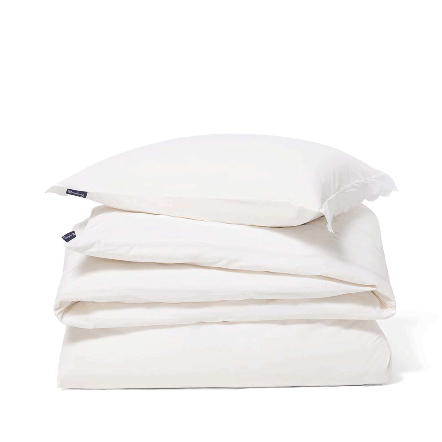 Bettwäsche-Garnitur "Cotton Percale Scallop" 