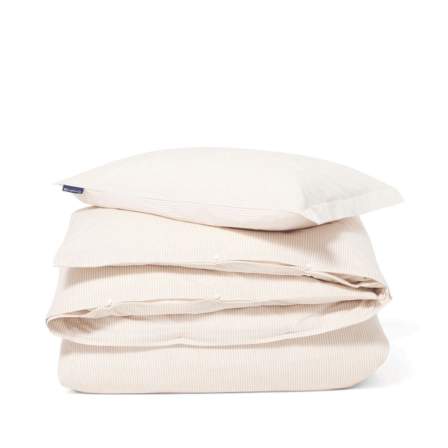 Bettwäsche-Garnitur "Striped Cotton Sateen" 