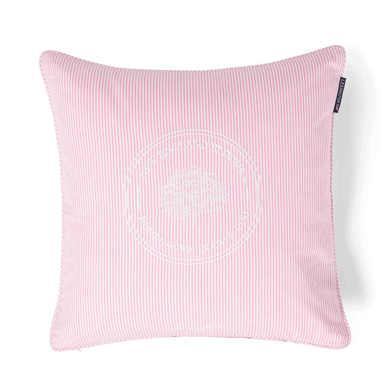 Sofakissenbezug "Striped Organic Bloom" 