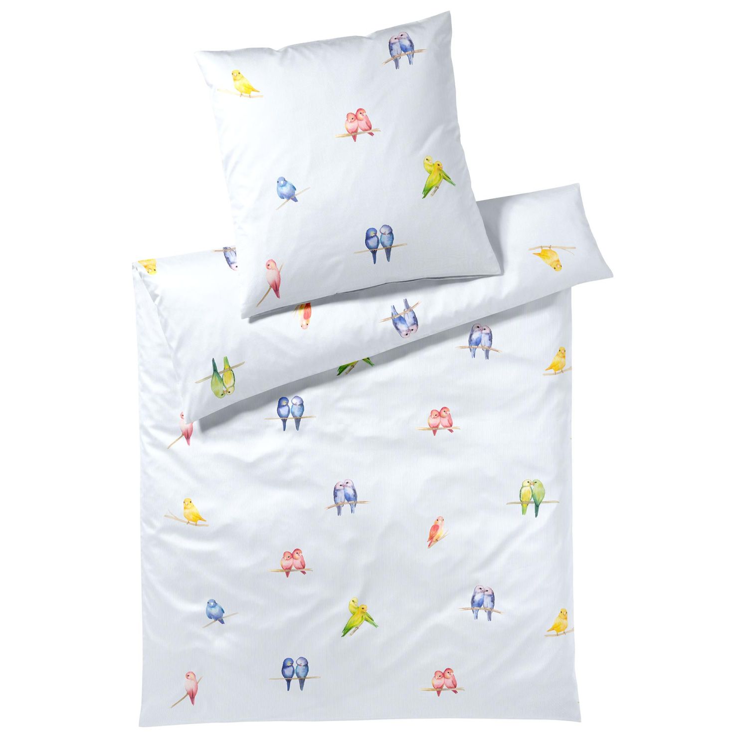 Bettwäsche-Garnitur "Love Birds" 
