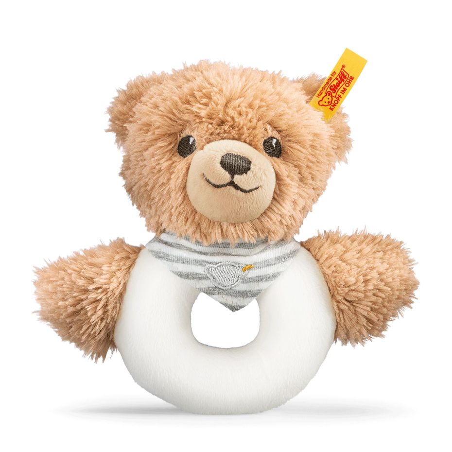 Steiff Greifling mit Rassel "Grauer Bär" bei Bettenrid