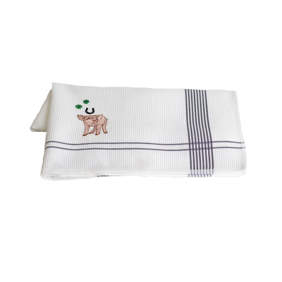 Geschirrtuch Aus Baumwoll-Waffelstoff – 61 X 40,6 Cm, Saugstark & Schnell Trocknend