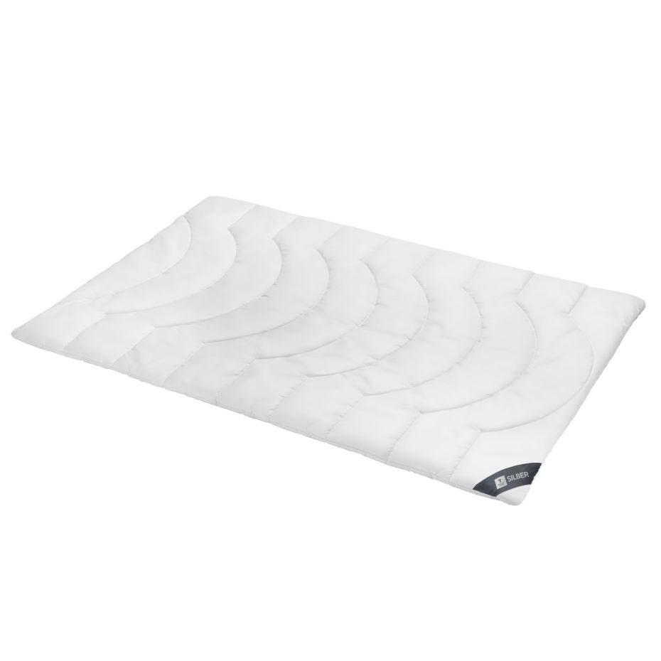 Spessarttraum Faserdecke "Silber" warm bei Bettenrid