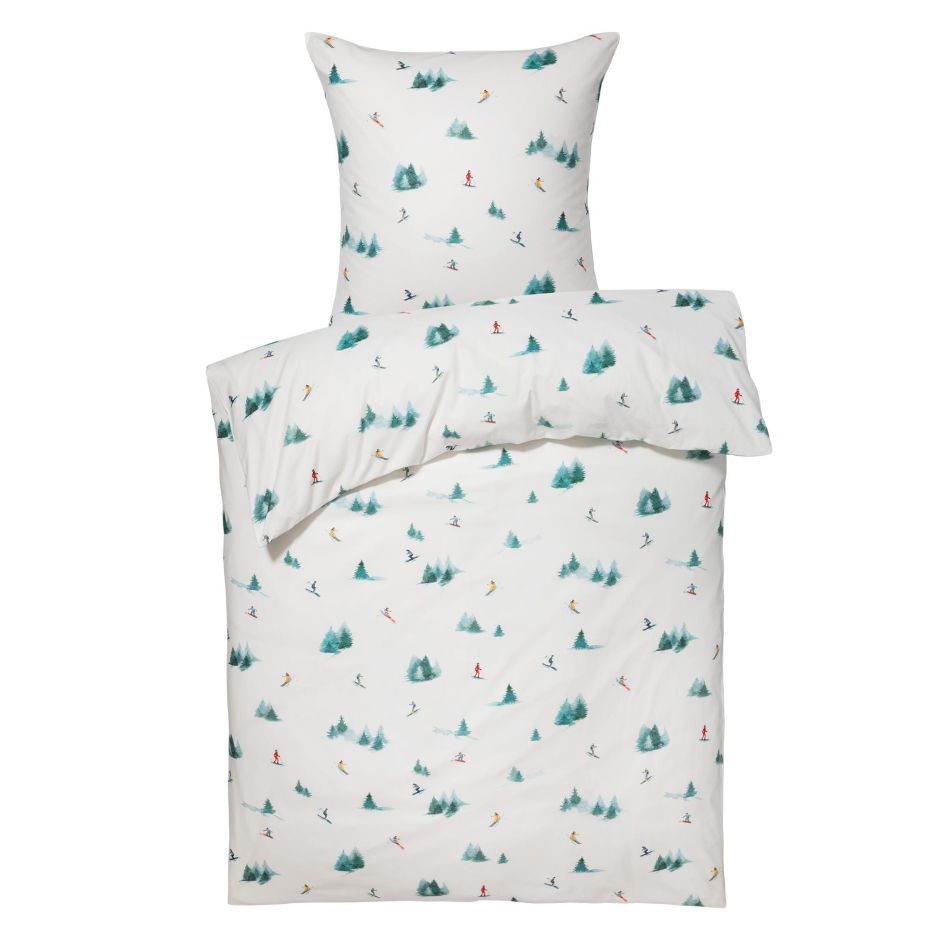 Elegante Bettwäsche-Garnitur "Abfahrt" bei Bettenrid