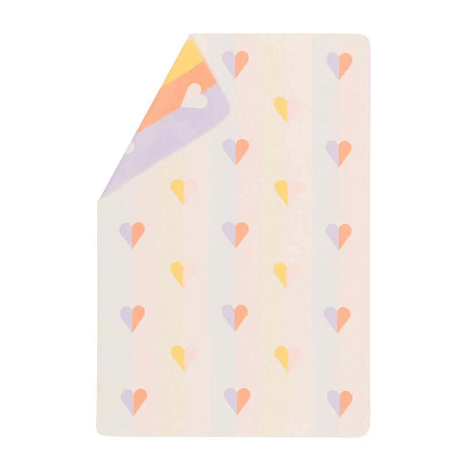 David Fussenegger Kinder-Kuscheldecke "Multicolor-Herzen" bei Bettenrid