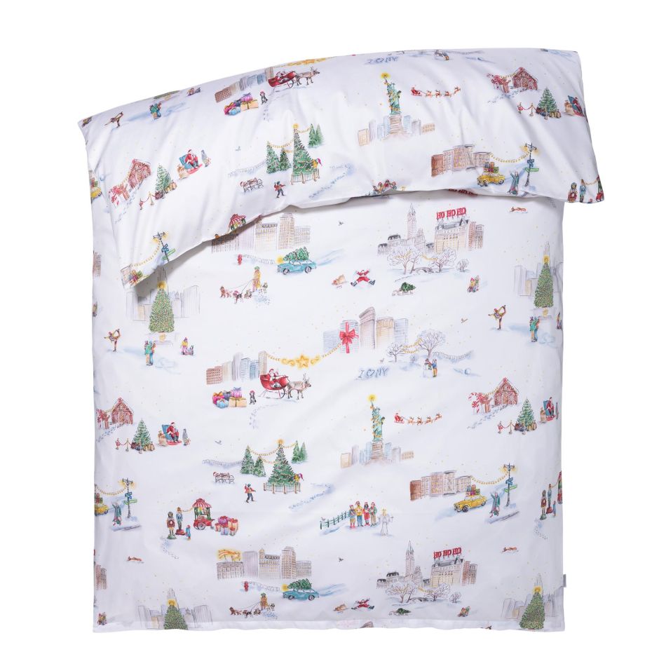 Schlossberg Bettbezug "Santa in New York" bei Bettenrid
