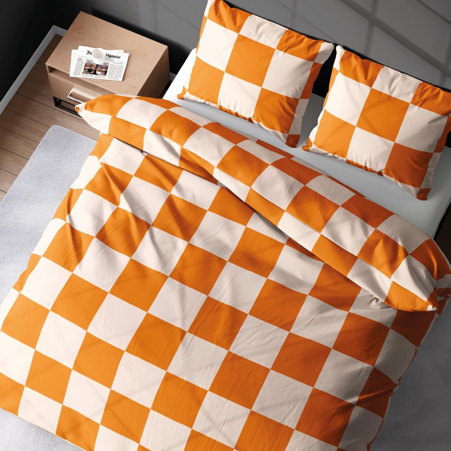 Momm Bettwäsche-Garnituren "Checkerboard Bold" bei Bettenrid